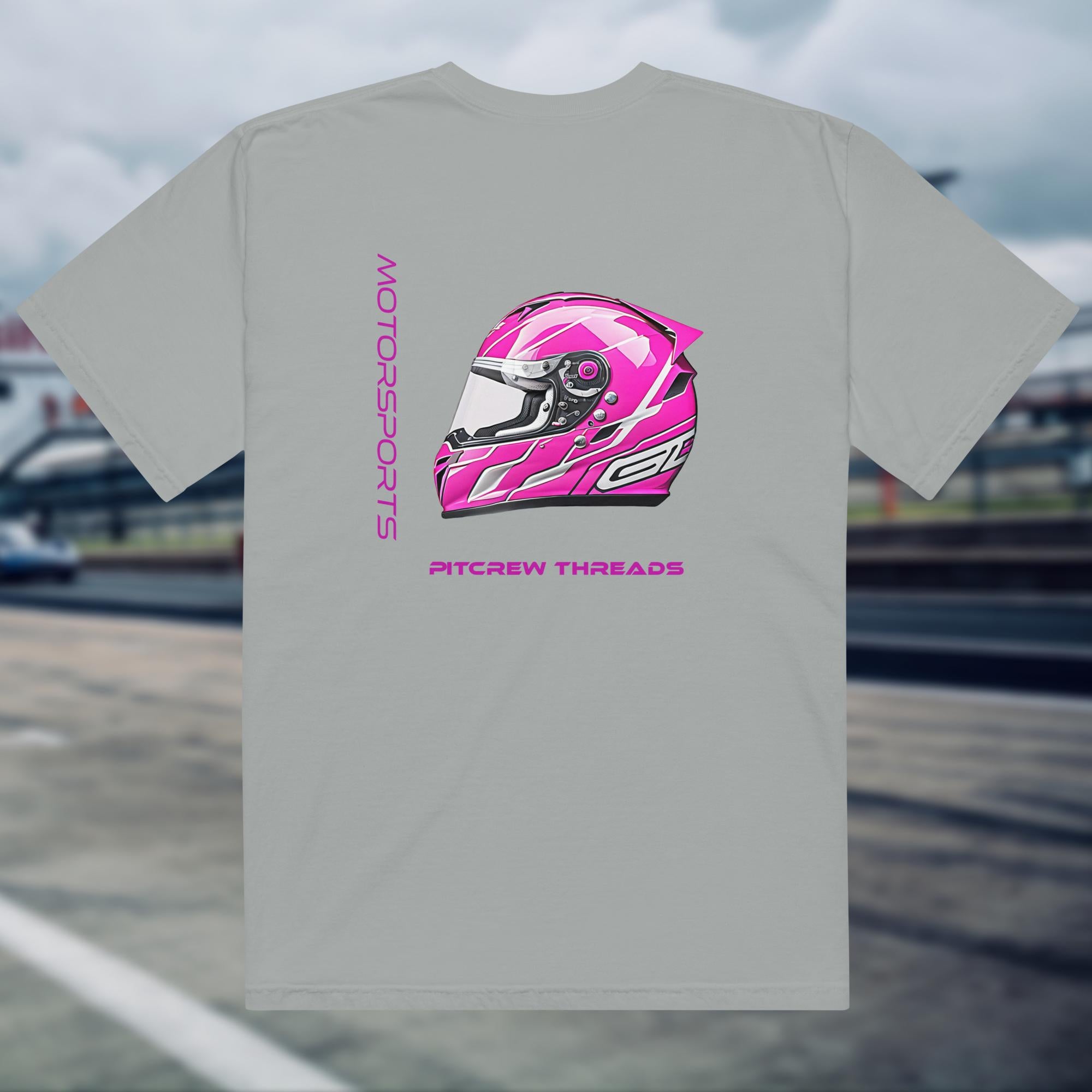 Pink Racing Helmet - Pitcrew Threads Motorsports